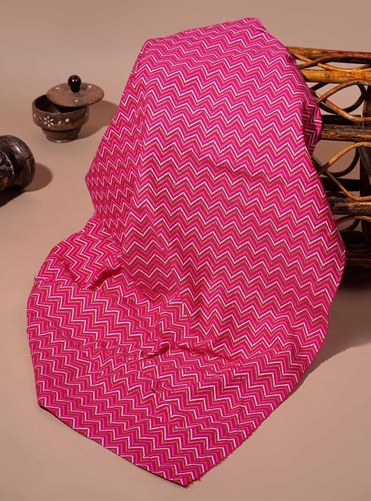 Rani lehriya khari & gold cotton 42 inch