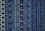 Blue Abstract Print cotton 42 inch